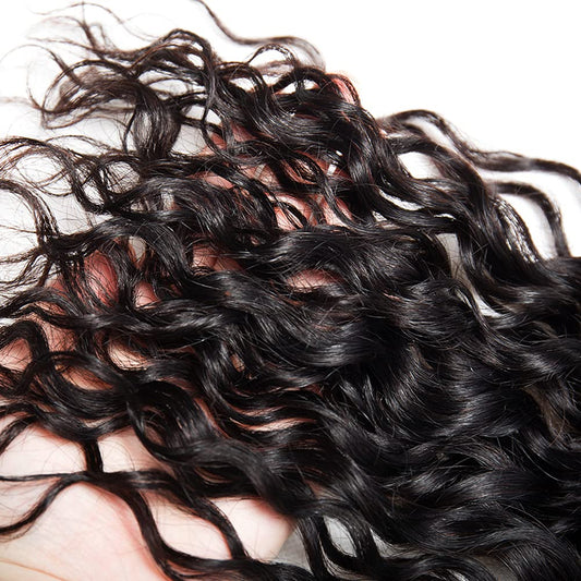#1B Kinky Curly Human Hair Bundles Natural Black Human Hair Bundles Curly Human Hair 3 Bundles 12 14 16 inch Brazilian Remy Hair Extensions